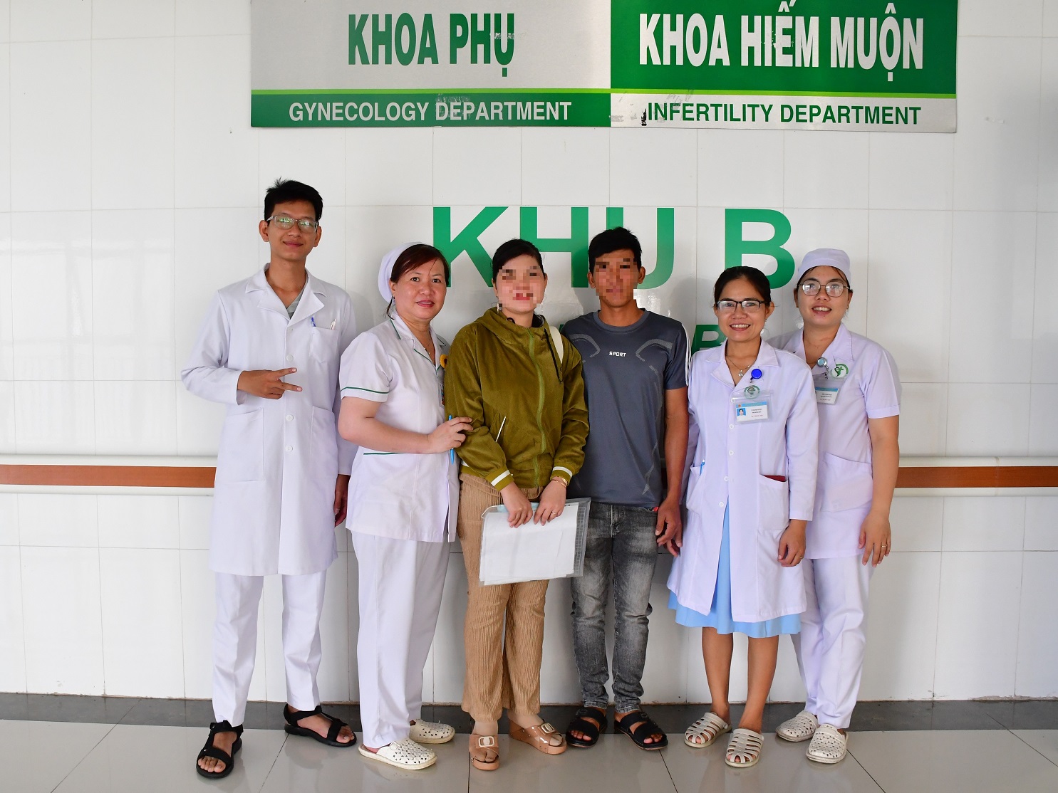MANG THAI 06 TUẦN TỪ PHƯƠNG PHÁP IUI  TẠI SẢN NHI SÓC TRĂNG