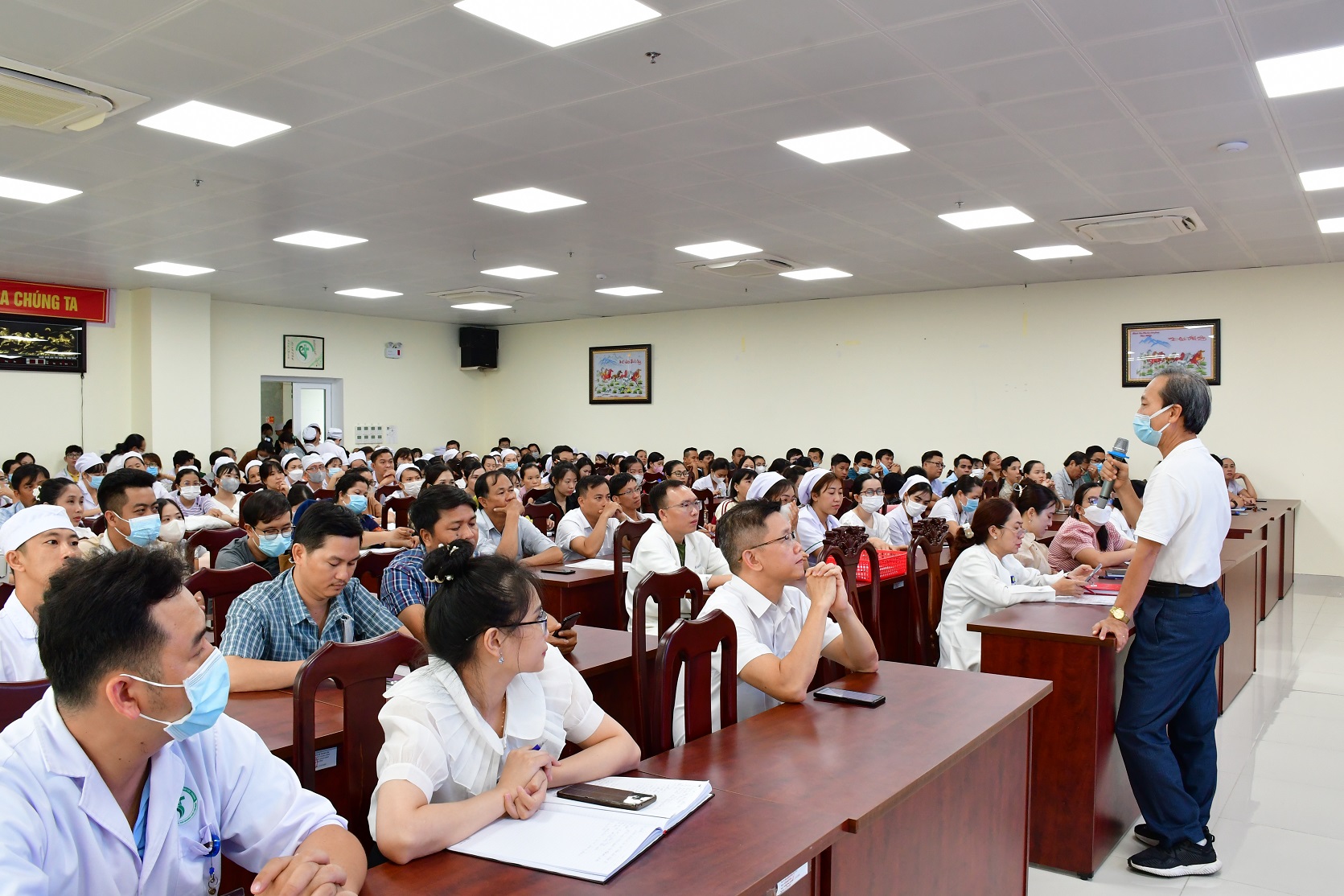 LỚP TẬP HUẤN “NHẬN DIỆN VÀ XỬ TRÍ PHẢN ỨNG PHẢN VỆ”