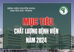 MỤC TIÊU CHẤT LƯỢNG BỆNH VIỆN NĂM 2024