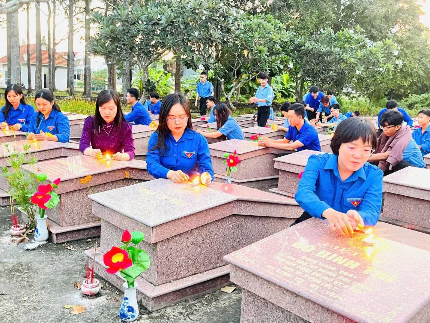 ĐOÀN CƠ SỞ SẢN NHI: ẤM ÁP NGHĨA TÌNH THÁNG 7