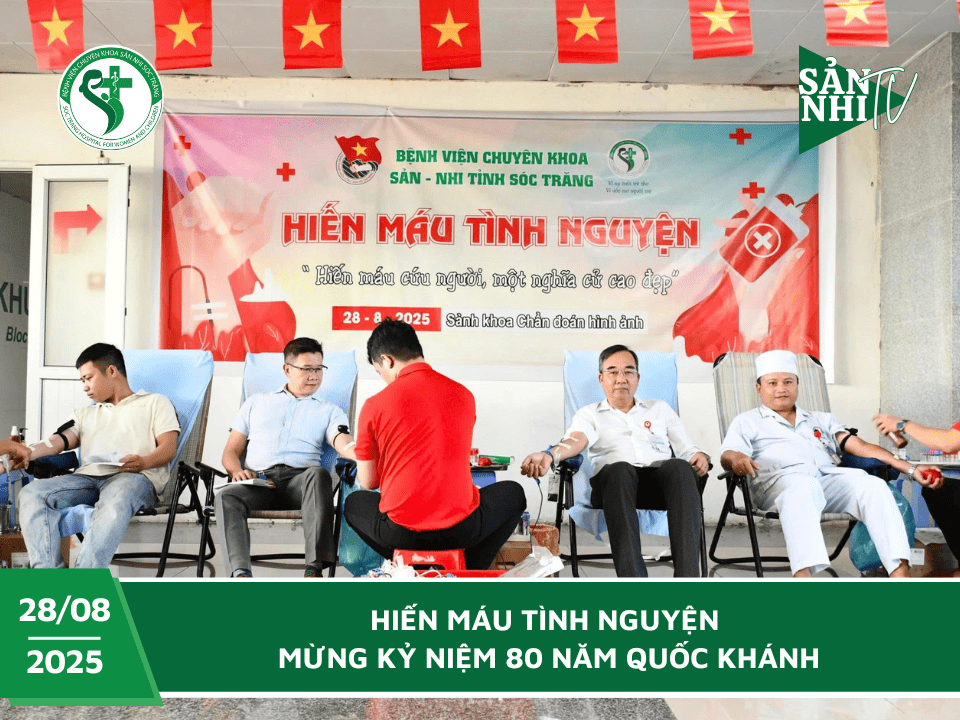 SẢN NHI TV: HIẾN MÁU TÌNH NGUYỆN MỪNG KỶ NIỆM 80 NĂM QUỐC KHÁNH