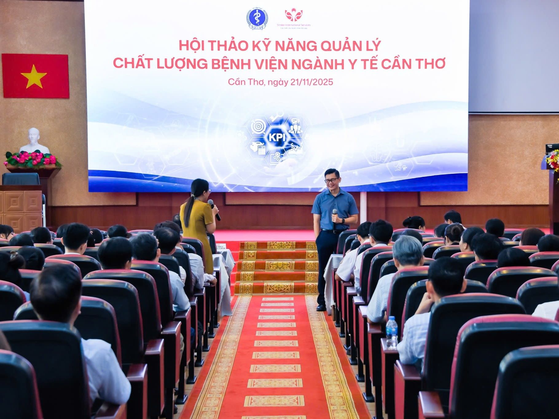 THAM DỰ HỘI THẢO “KỸ NĂNG QUẢN LÝ CHẤT LƯỢNG BỆNH VIỆN NGÀNH Y TẾ CẦN THƠ” 