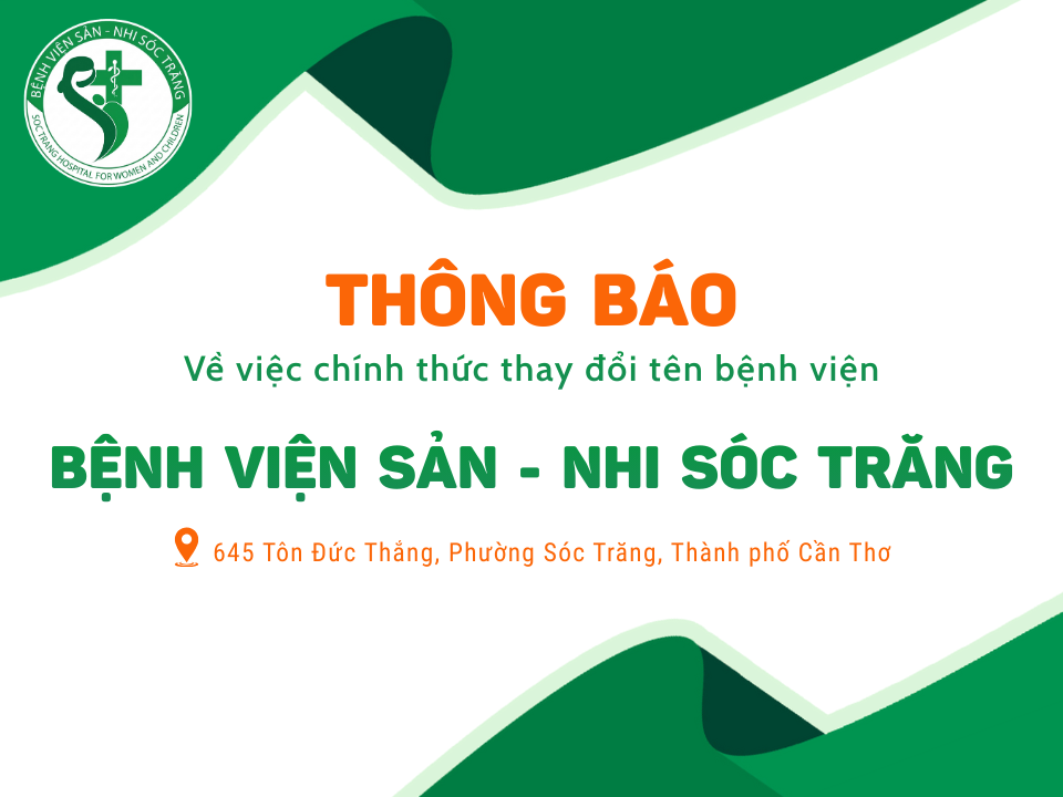 [THÔNG BÁO] VỀ VIỆC THAY ĐỔI TÊN BỆNH VIỆN