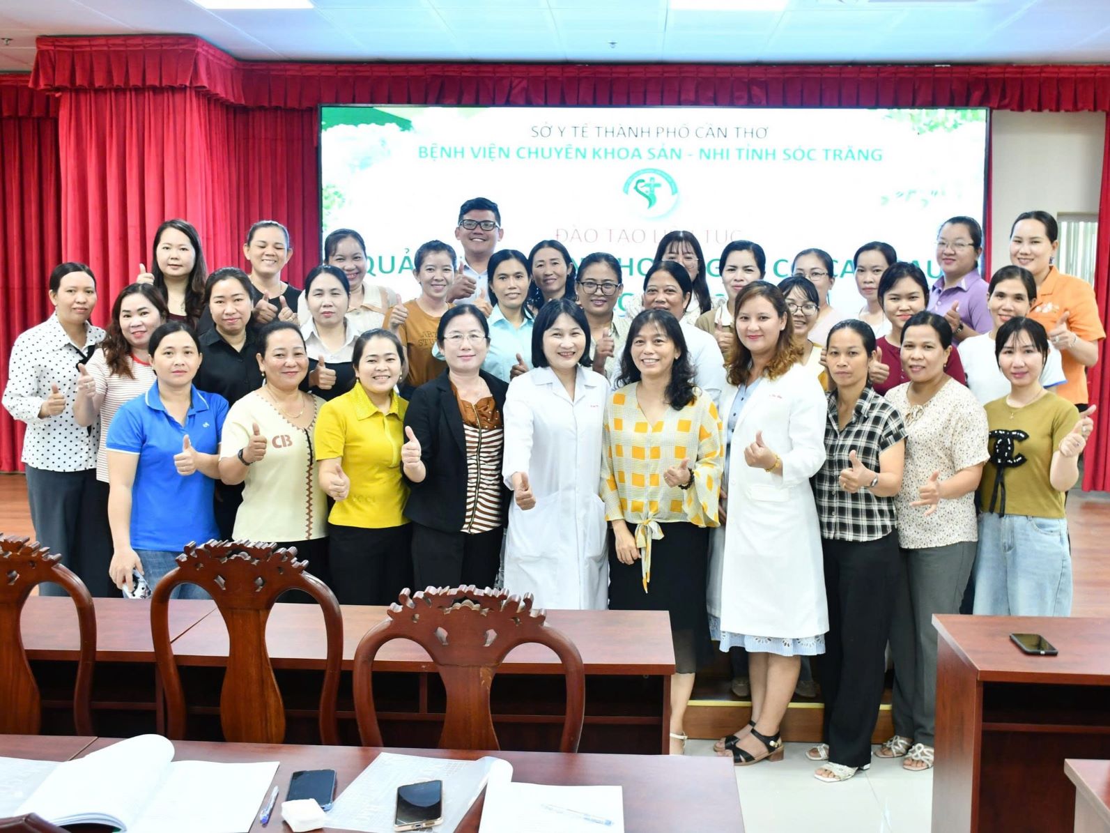 ĐÀO TẠO LIÊN TỤC DỰ ÁN 7: QUẢN LÝ NGUY CƠ SAU SÀNG LỌC SƠ SINH & DỰ PHÒNG UNG THƯ CỔ TỬ CUNG