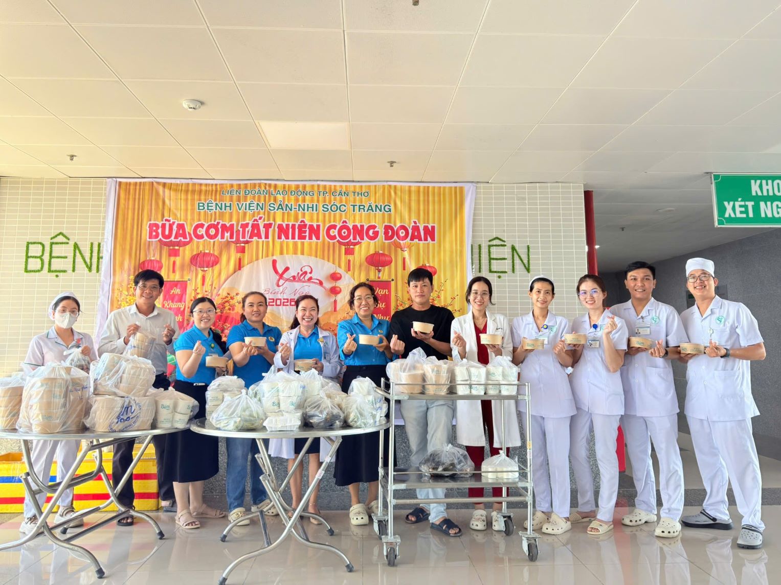 “BỮA CƠM TẤT NIÊN CÔNG ĐOÀN” – LAN TỎA YÊU THƯƠNG, CHÀO XUÂN BÍNH NGỌ