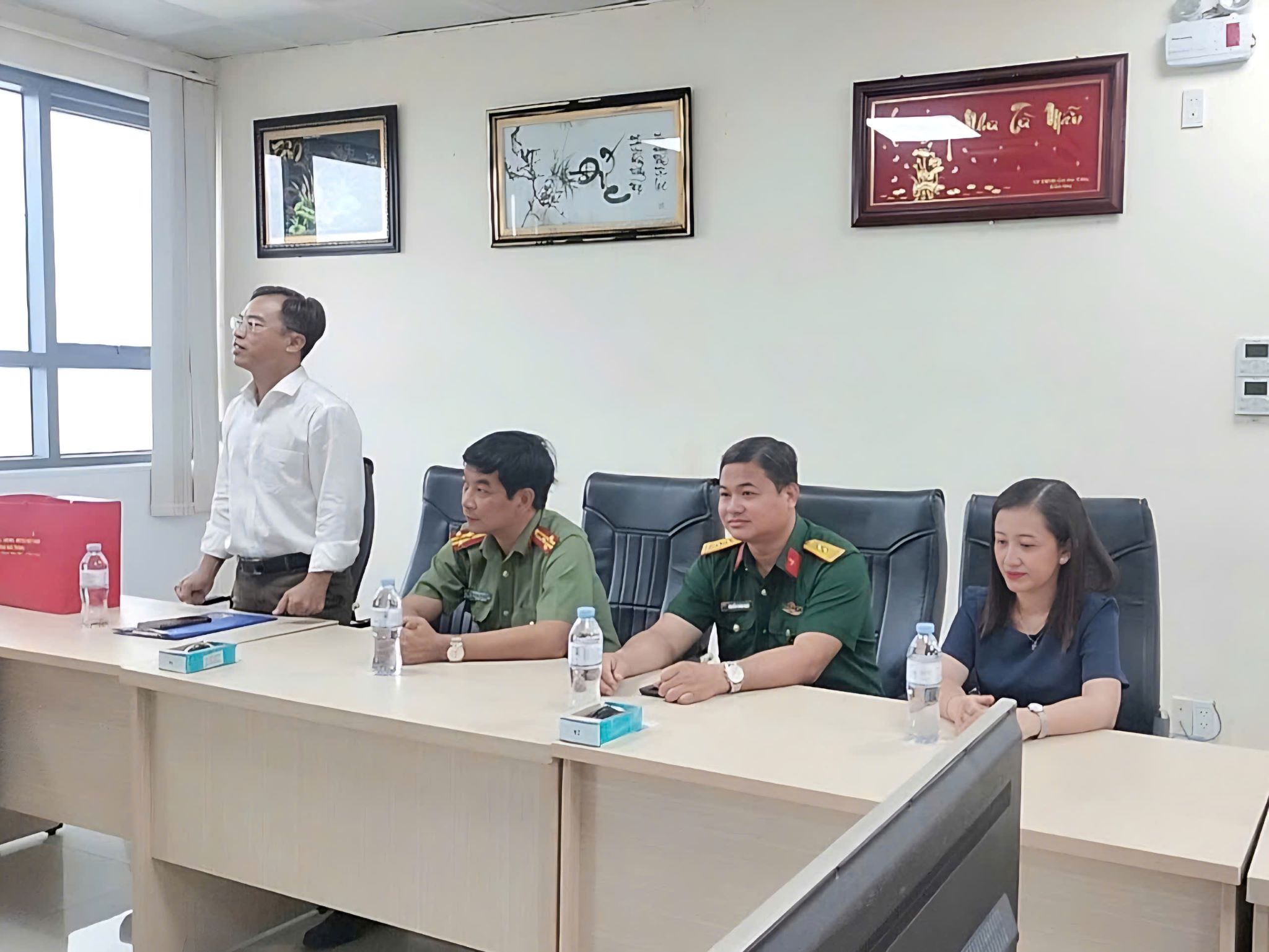 ĐOÀN UBND PHƯỜNG SÓC TRĂNG ĐẾN THĂM VÀ CHÚC TẾT BỆNH VIỆN