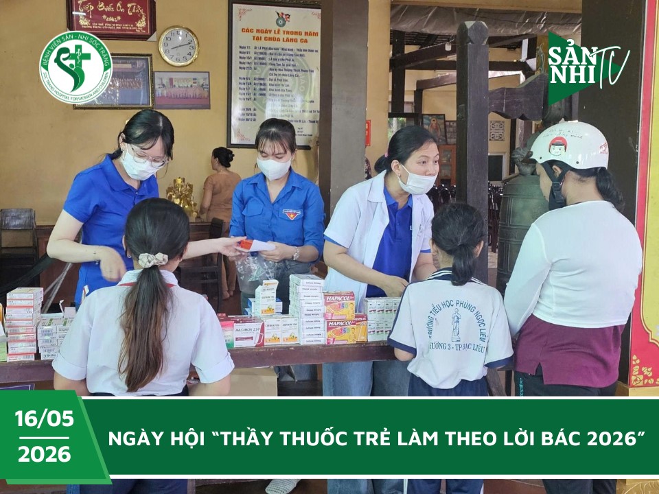 SẢN NHI TV: NGÀY HỘI “THẦY THUỐC TRẺ LÀM THEO LỜI BÁC 2026”