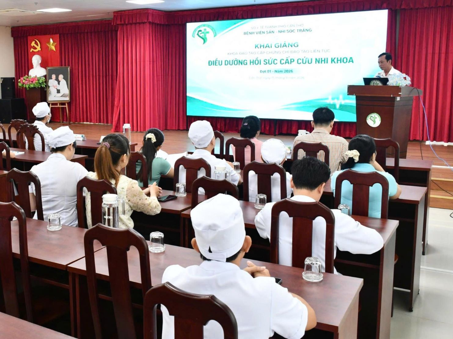 KHAI GIẢNG KHÓA ĐÀO TẠO “ĐIỀU DƯỠNG HỒI SỨC CẤP CỨU NHI KHOA” - ĐỢT 01 NĂM 2026