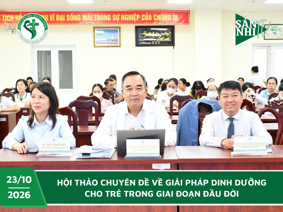 SẢN NHI TV: HỘI THẢO CHUYÊN ĐỀ VỀ GIẢI PHÁP DINH DƯỠNG CHO TRẺ TRONG GIAI ĐOẠN ĐẦU ĐỜI